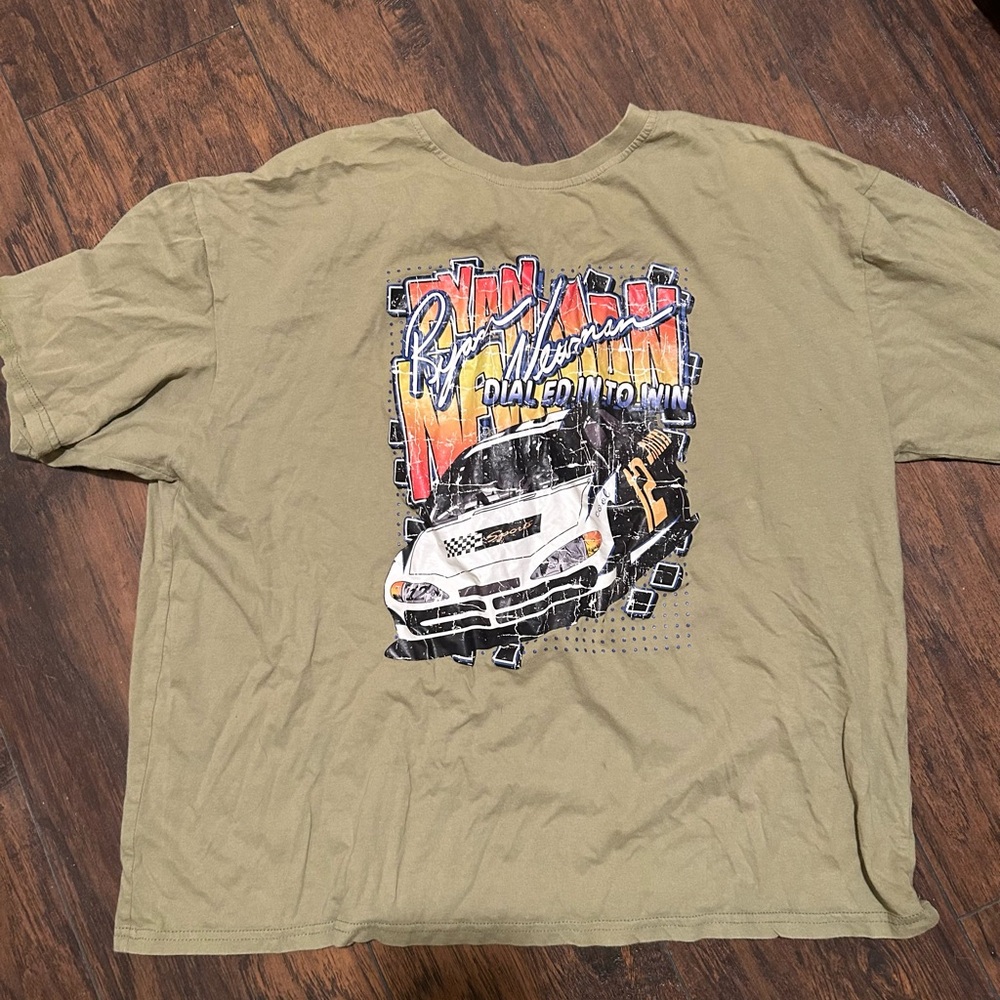 Vintage nascar tee Ryan Newman